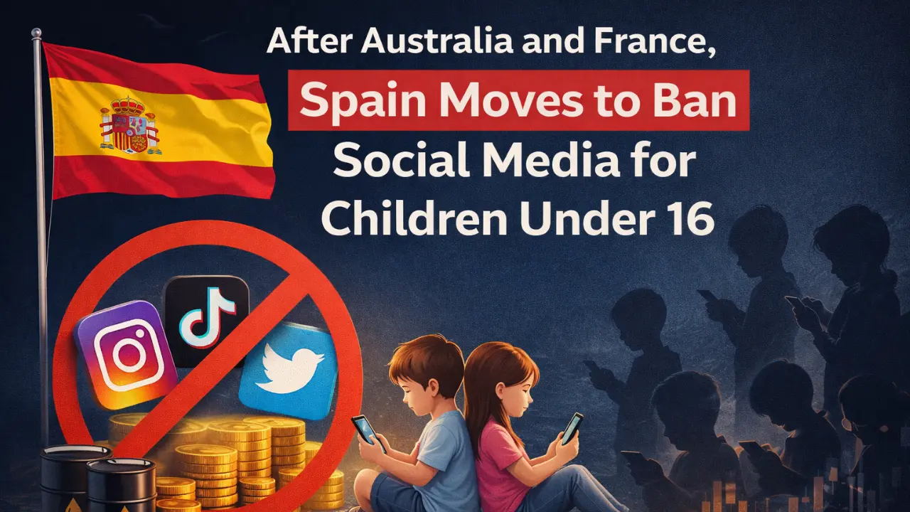 After Australia and France, Spain Plans Social Media Ban for Children Under 16